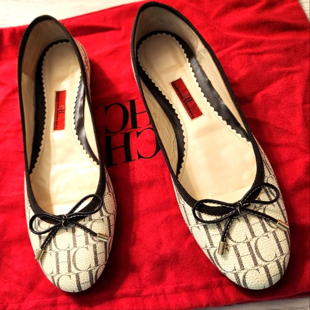 Carolina Herrera Ballerina Flats 38